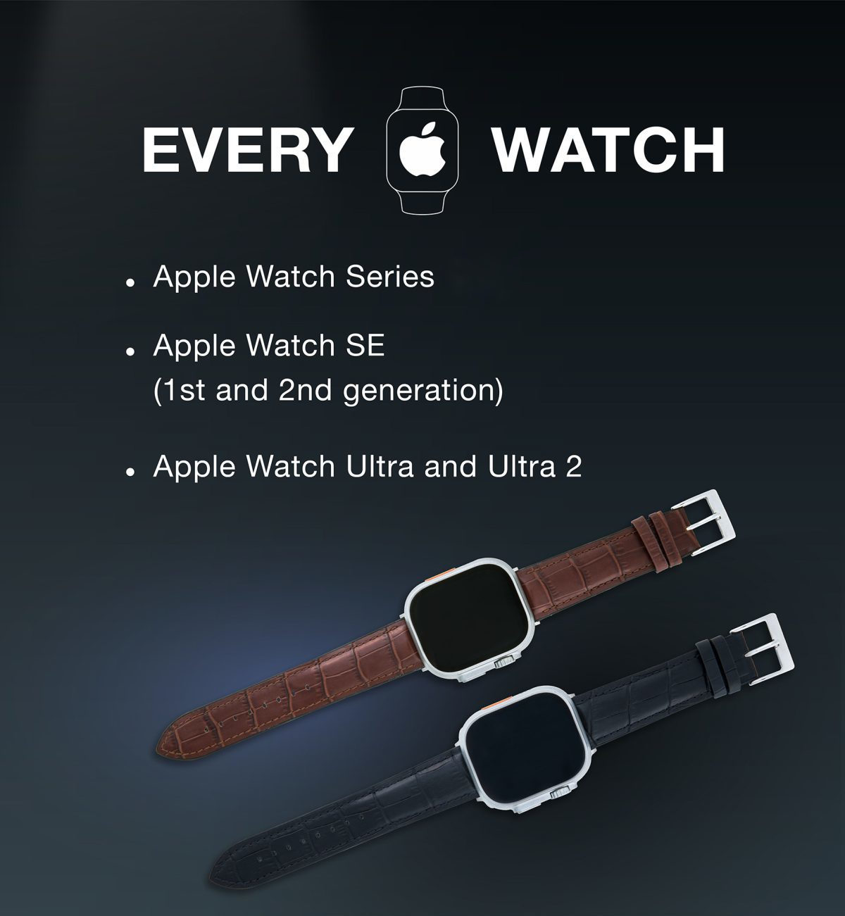 Apple watch Series/ Apple Watch SE (1st and 2nd generation)/ Apple Watch Ultra and Ultra 2